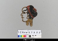 藏品(中國湖北皮影戲偶頭-生)的圖片